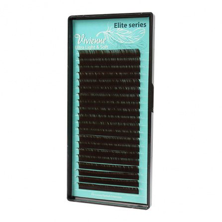 картинка Ресницы «Черный шоколад» ELITE ULTRA Vivienne (одна длина) 20 линий от магазина PRO Взгляд