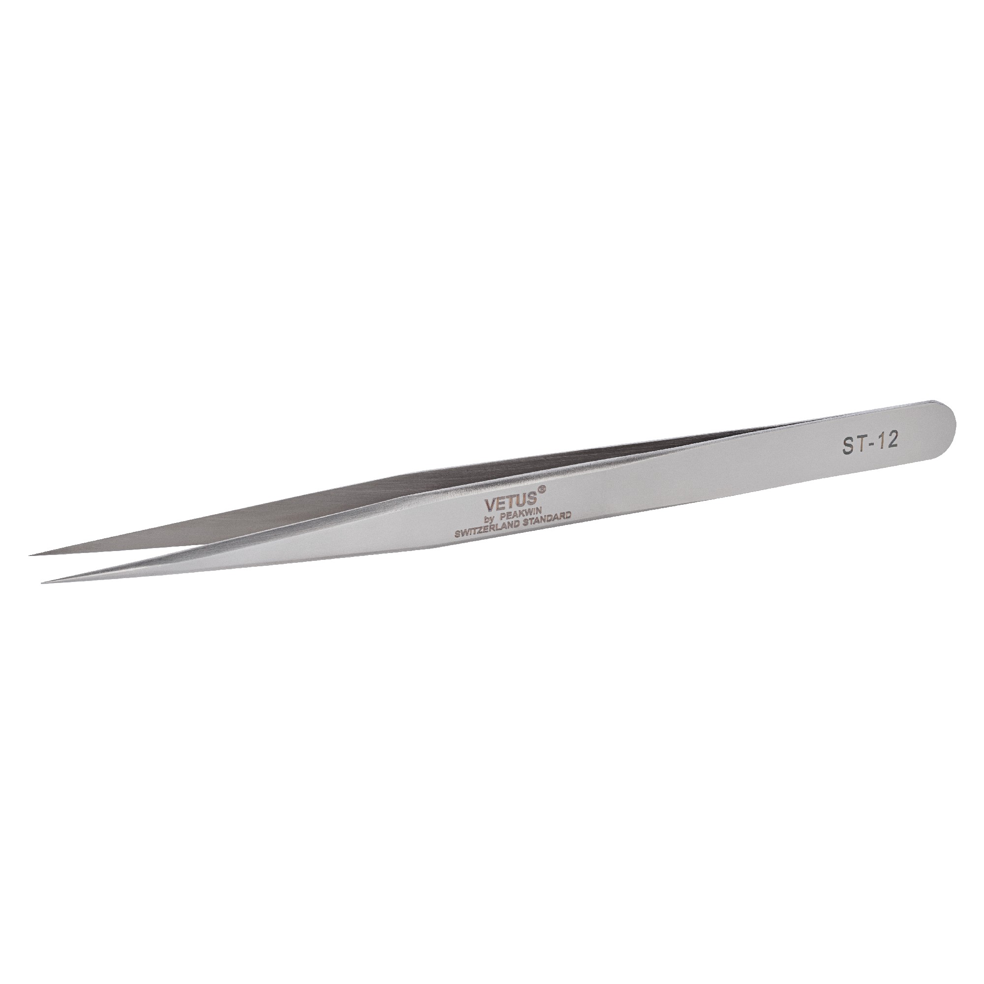 Пинцет прямой Vetus (ST-12)